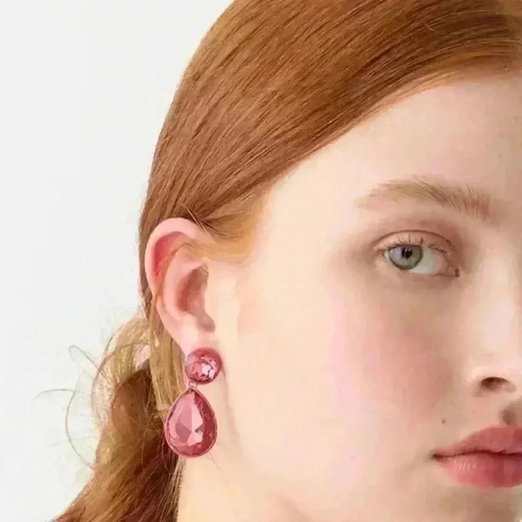 J Crew Sparkley Teardrop Earrings (coming soon) - Picture 3 of 3